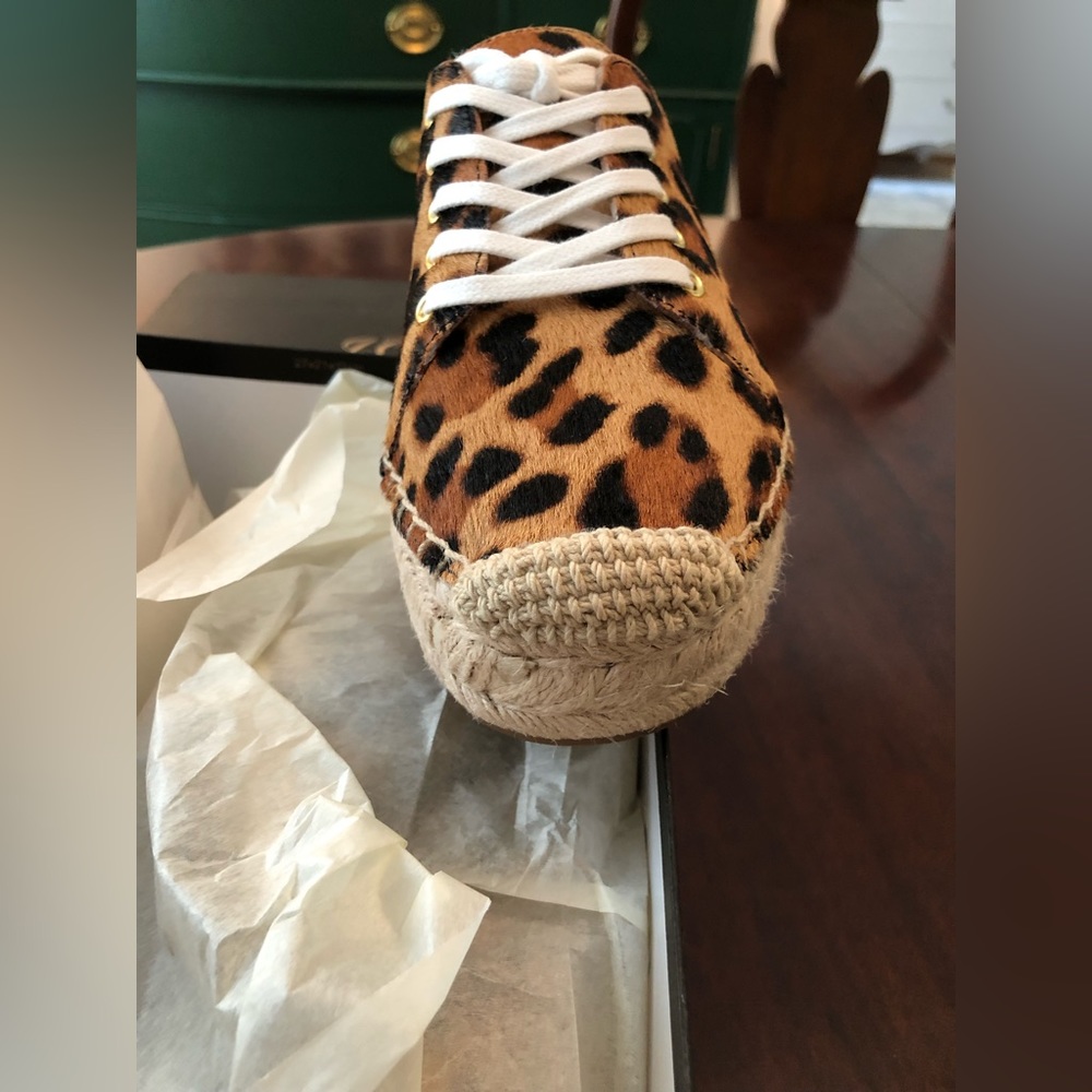 J. Crew Canvas Lace-up Espadrilles NWT - Picture 8 of 9